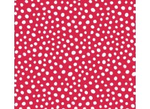 Baumwolle - Pixie Patch Tupfen rot